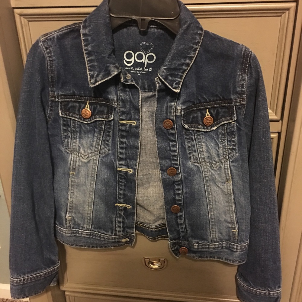 GAP, girls denim jacket